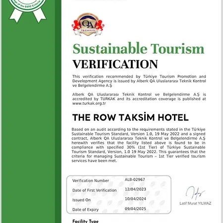 The Row Taksim Ξενοδοχείο